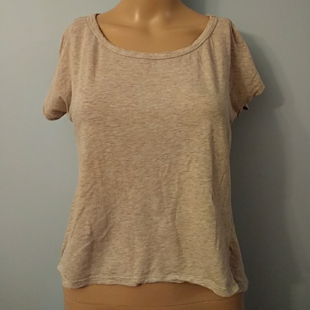Short waist tee